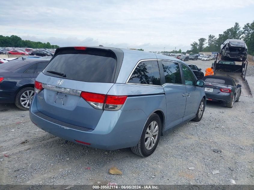 2014 Honda Odyssey Ex-L VIN: 5FNRL5H69EB068228 Lot: 39582174