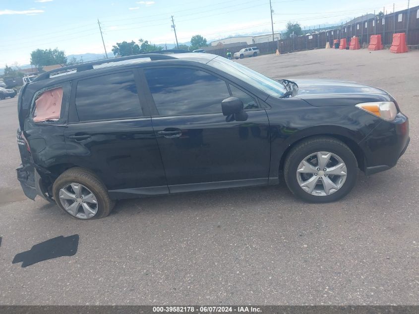 2015 Subaru Forester 2.5I VIN: JF2SJABC6FH445101 Lot: 39582178