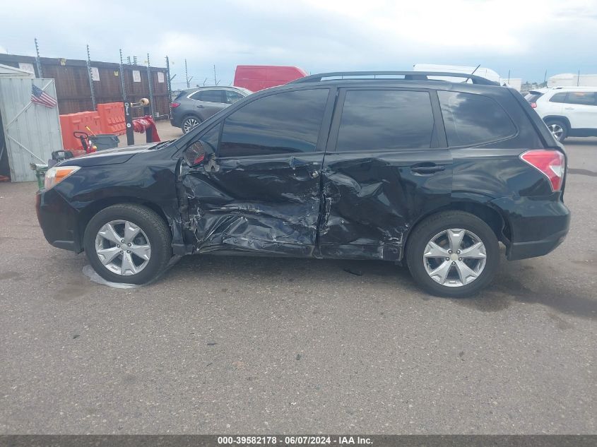 2015 Subaru Forester 2.5I VIN: JF2SJABC6FH445101 Lot: 39582178