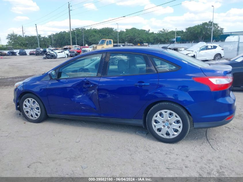 2012 Ford Focus Se VIN: 1FAHP3F28CL247803 Lot: 39582180