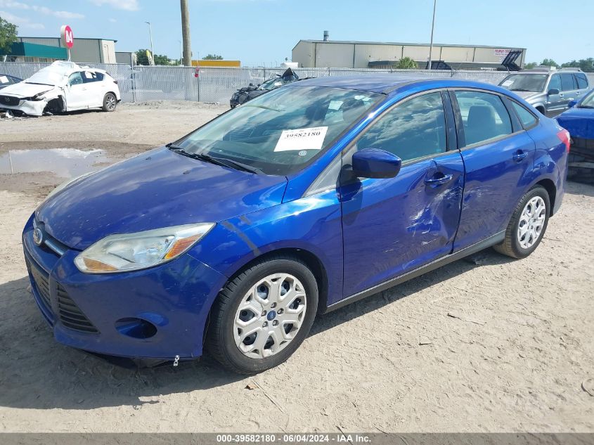 2012 Ford Focus Se VIN: 1FAHP3F28CL247803 Lot: 39582180