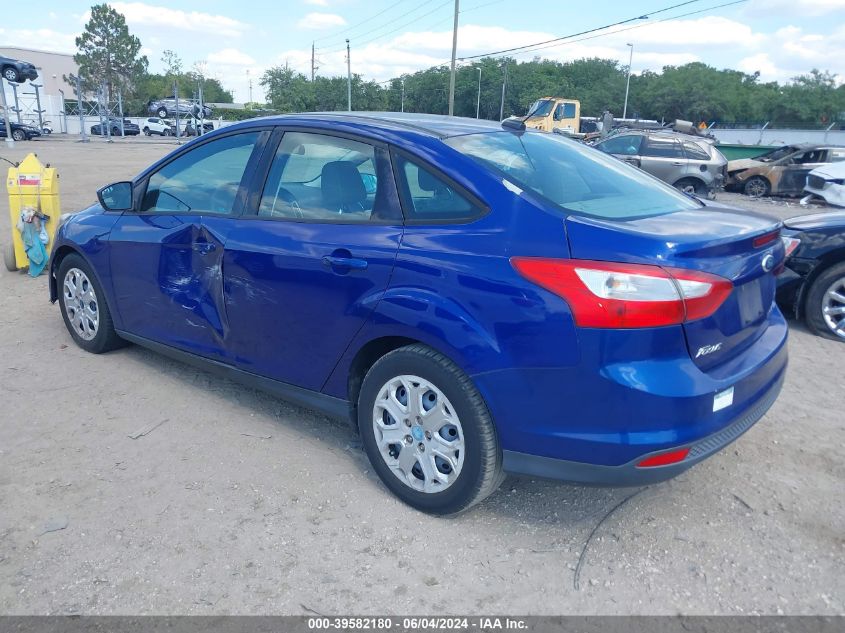 2012 Ford Focus Se VIN: 1FAHP3F28CL247803 Lot: 39582180