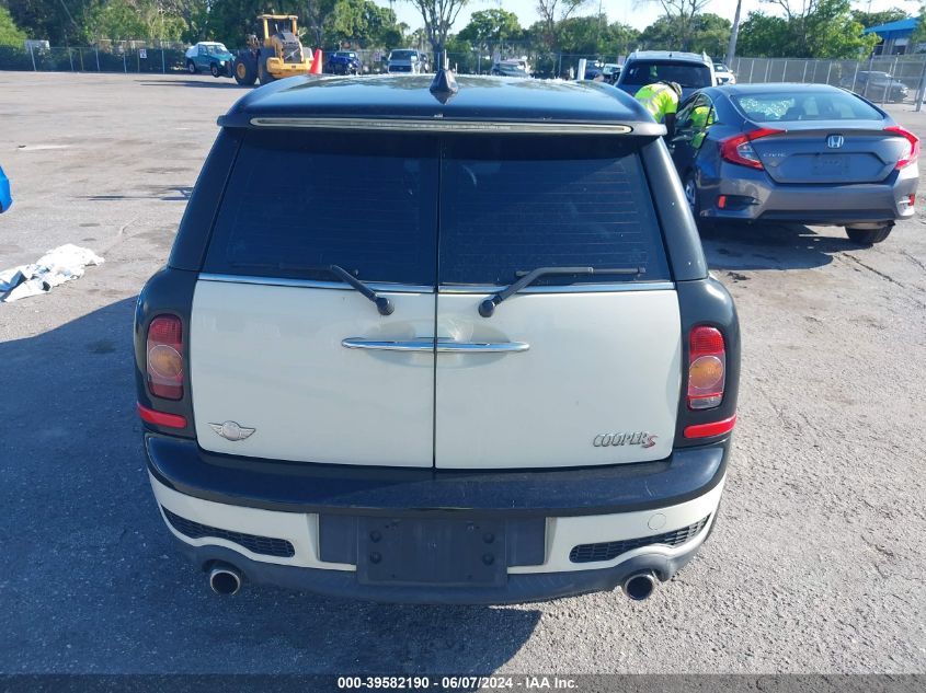 2008 Mini Cooper S Clubman VIN: WMWMM33548TP87170 Lot: 39582190