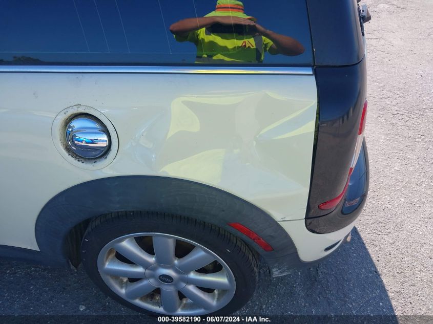 2008 Mini Cooper S Clubman VIN: WMWMM33548TP87170 Lot: 39582190