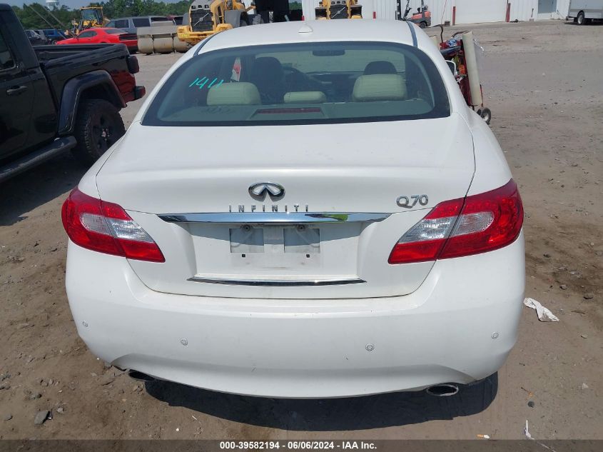 2014 Infiniti Q70 3.7 VIN: JN1BY1AP5EM260335 Lot: 39582194