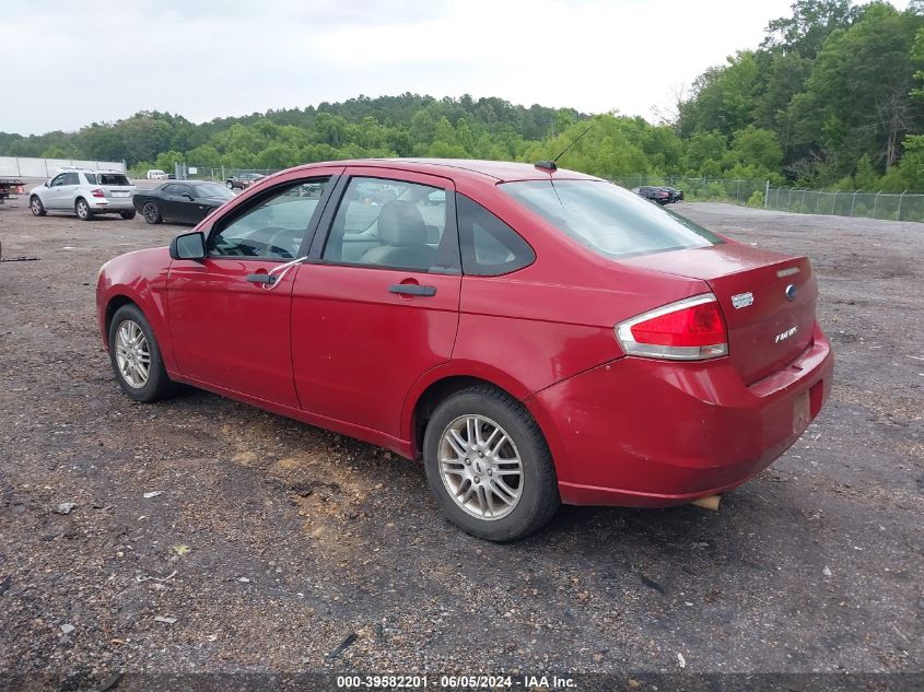 2011 Ford Focus S VIN: 1FAHP3EN5BW147845 Lot: 39582201