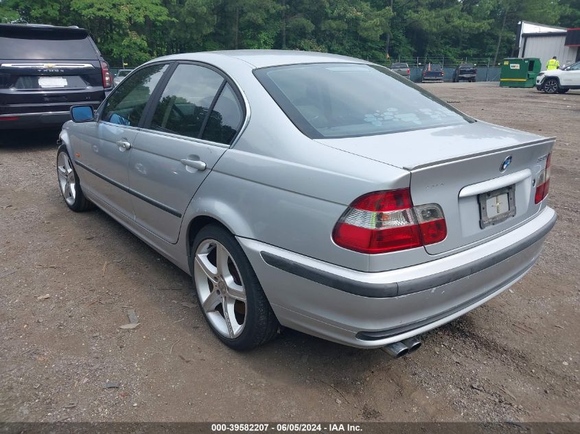 2001 BMW 330I VIN: WBAAV53411FT00448 Lot: 39582207