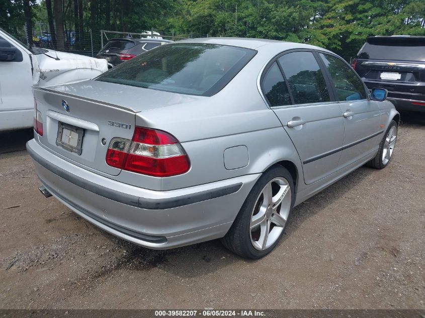 2001 BMW 330I VIN: WBAAV53411FT00448 Lot: 39582207