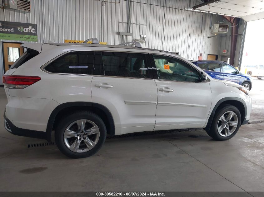 2019 TOYOTA HIGHLANDER LIMITED - 5TDDZRFH7KS956133