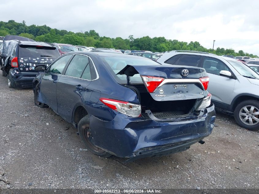 2017 Toyota Camry Le VIN: 4T1BF1FK9HU656512 Lot: 39582213