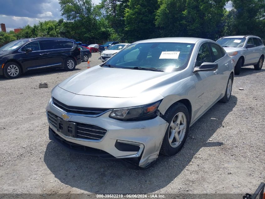 2017 Chevrolet Malibu Ls VIN: 1G1ZB5ST3HF228291 Lot: 39582219