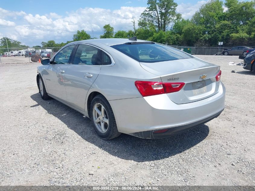 2017 Chevrolet Malibu Ls VIN: 1G1ZB5ST3HF228291 Lot: 39582219