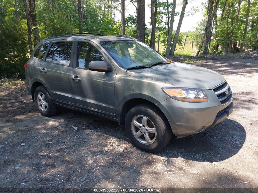 2007 Hyundai Santa Fe Gls VIN: KM8SG13D37U120723 Lot: 39582229