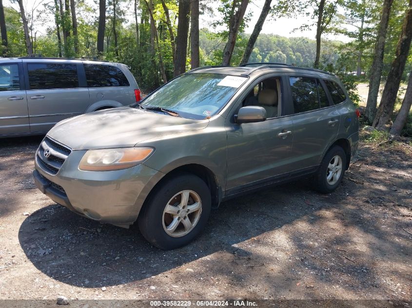 2007 Hyundai Santa Fe Gls VIN: KM8SG13D37U120723 Lot: 39582229