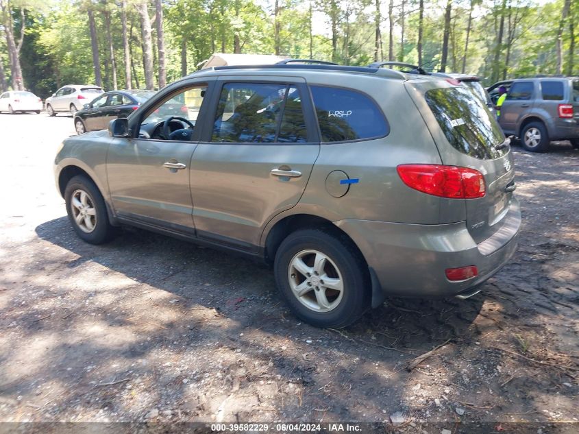 2007 Hyundai Santa Fe Gls VIN: KM8SG13D37U120723 Lot: 39582229