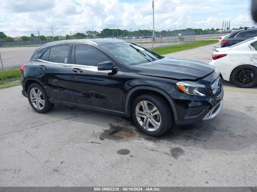 2016 Mercedes-Benz Gla 250 250 VIN: WDCTG4EB9GJ206927 Lot: 39582230