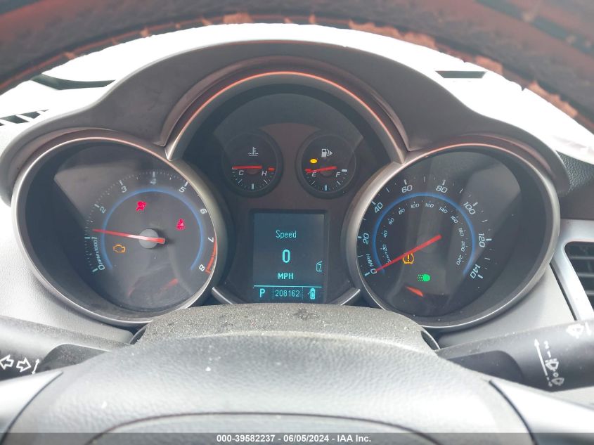 2011 Chevrolet Cruze 1Lt VIN: 1G1PF5S93B7207815 Lot: 39582237