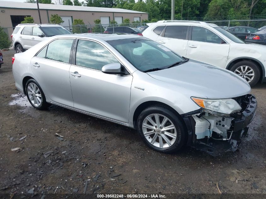 2012 Toyota Camry Hybrid Xle VIN: 4T1BD1FK4CU020918 Lot: 39582248