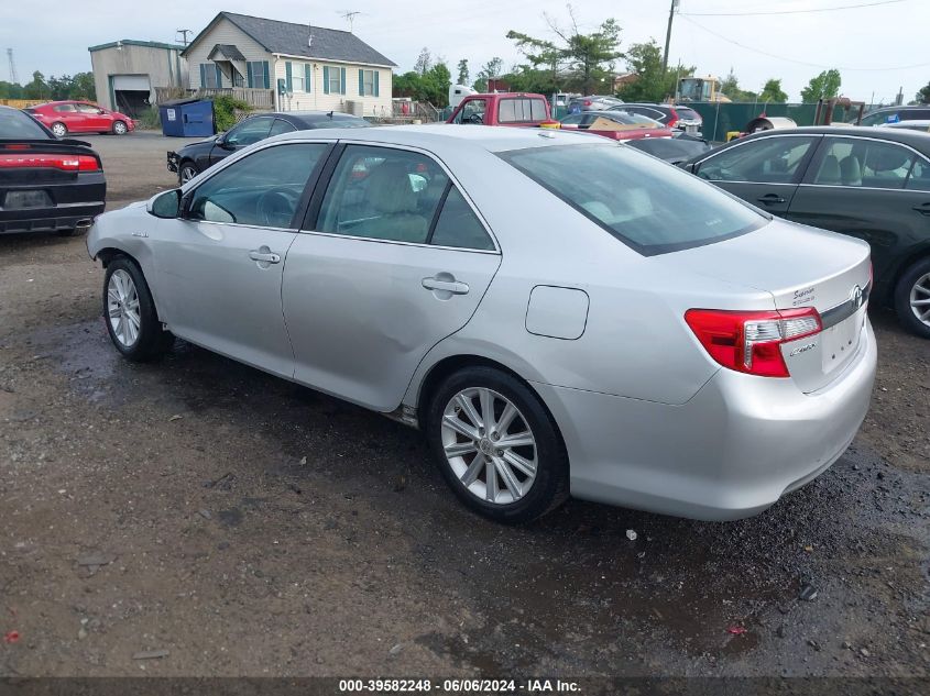 2012 Toyota Camry Hybrid Xle VIN: 4T1BD1FK4CU020918 Lot: 39582248