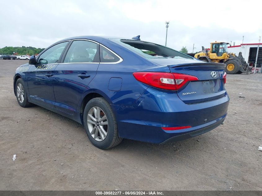 2016 Hyundai Sonata Se VIN: 5NPE24AF3GH325846 Lot: 39582277