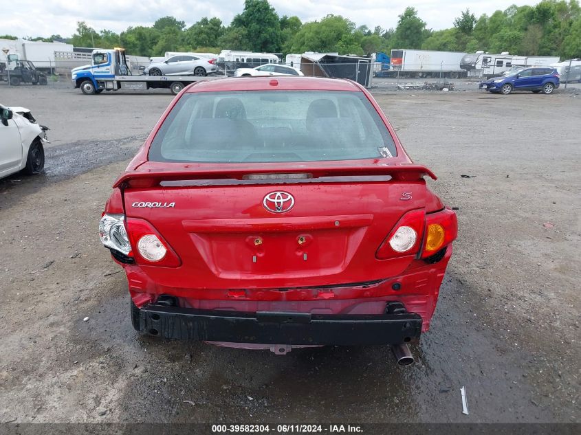 2010 Toyota Corolla S VIN: 2T1BU4EE3AC426460 Lot: 39582304