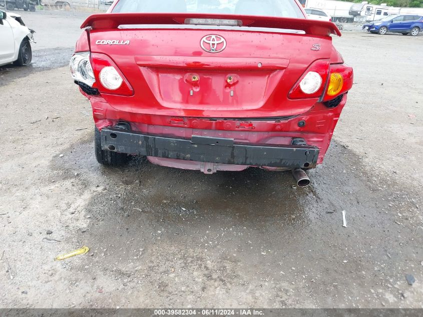 2010 Toyota Corolla S VIN: 2T1BU4EE3AC426460 Lot: 39582304