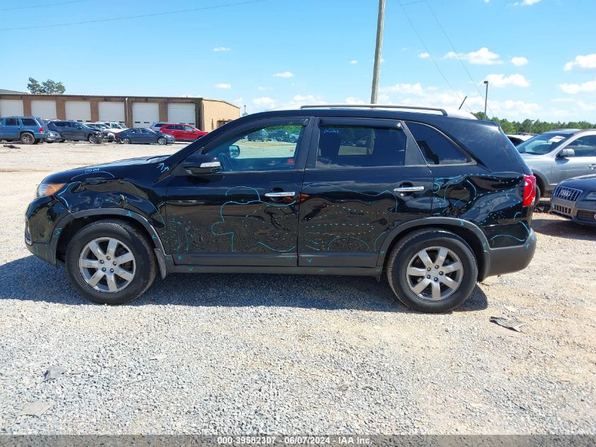 2012 Kia Sorento Lx VIN: 5XYKT4A6XCG189782 Lot: 39582307