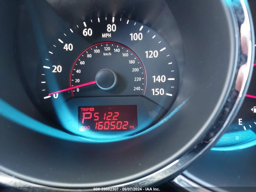 2012 Kia Sorento Lx VIN: 5XYKT4A6XCG189782 Lot: 39582307