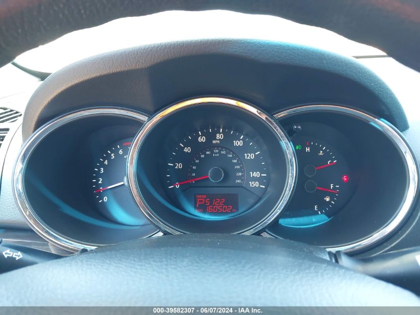 2012 Kia Sorento Lx VIN: 5XYKT4A6XCG189782 Lot: 39582307