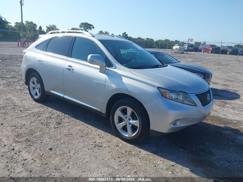 2010 Lexus Rx 350 VIN: 2T2BK1BA5AC030743 Lot: 39582313