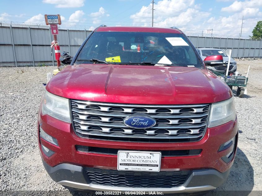 2016 Ford Explorer Limited VIN: 1FM5K7F86GGC30645 Lot: 39582321