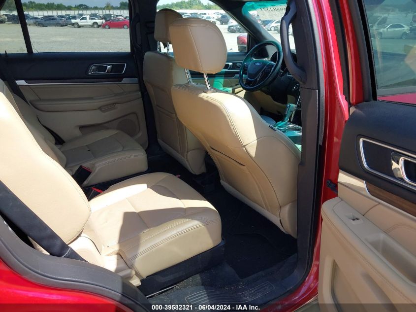 2016 Ford Explorer Limited VIN: 1FM5K7F86GGC30645 Lot: 39582321