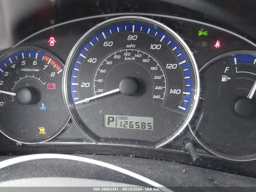 2010 Subaru Forester 2.5Xt Limited VIN: JF2SH6FCXAH790000 Lot: 39582341