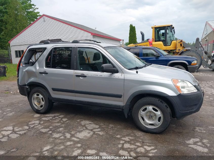 2004 Honda Cr-V Lx VIN: JHLRD685X4C014610 Lot: 39582343