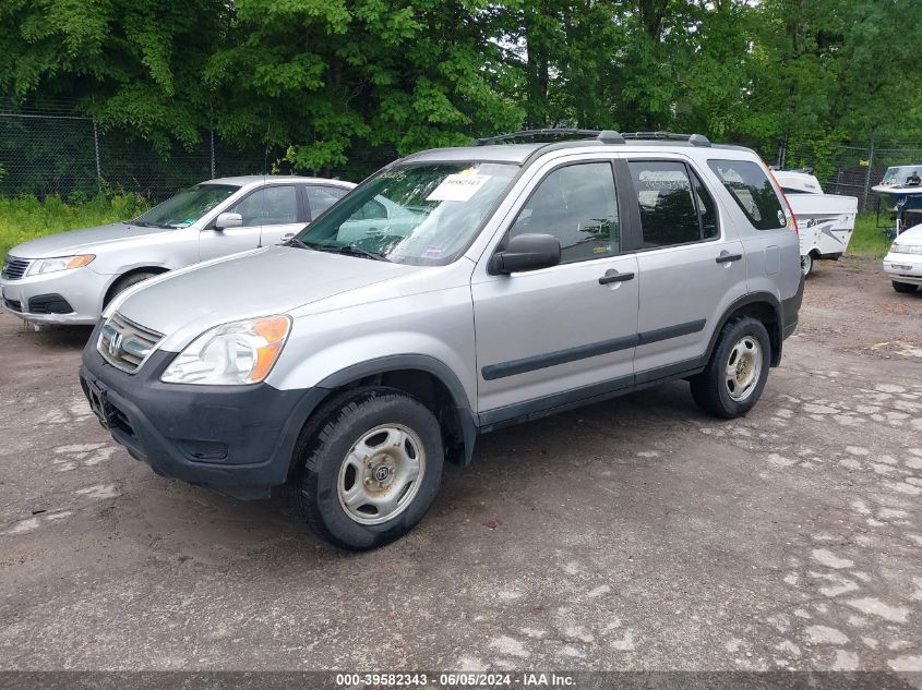 2004 Honda Cr-V Lx VIN: JHLRD685X4C014610 Lot: 39582343