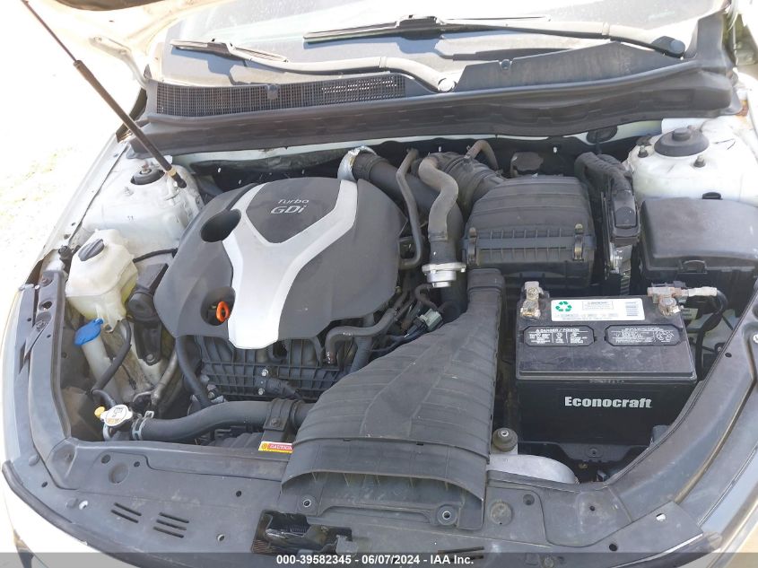 2013 Kia Optima Sx VIN: 5XXGR4A69DG152006 Lot: 39582345