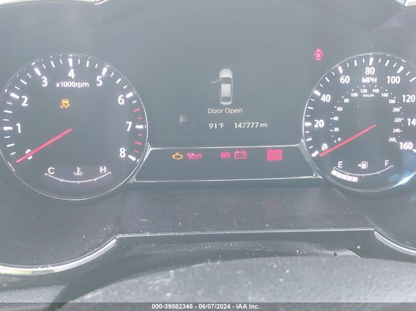 2013 Kia Optima Sx VIN: 5XXGR4A69DG152006 Lot: 39582345