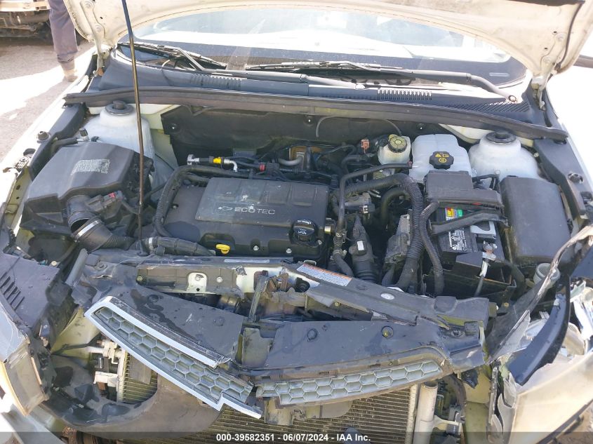 2012 Chevrolet Cruze 1Lt VIN: 1G1PF5SC8C7200789 Lot: 39582351