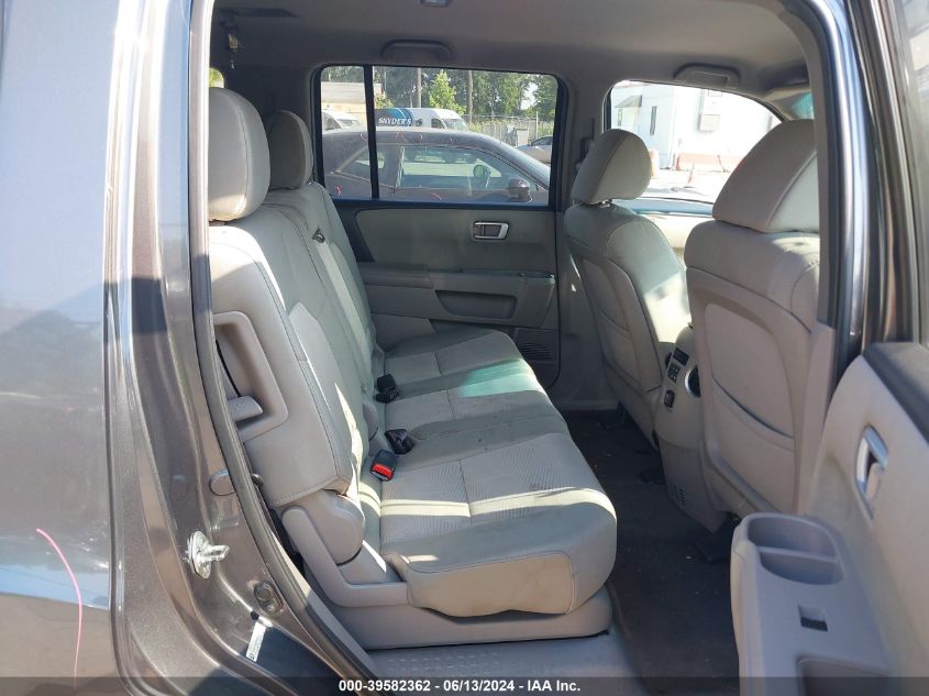 2013 Honda Pilot Lx VIN: 5FNYF4H26DB069670 Lot: 39582362