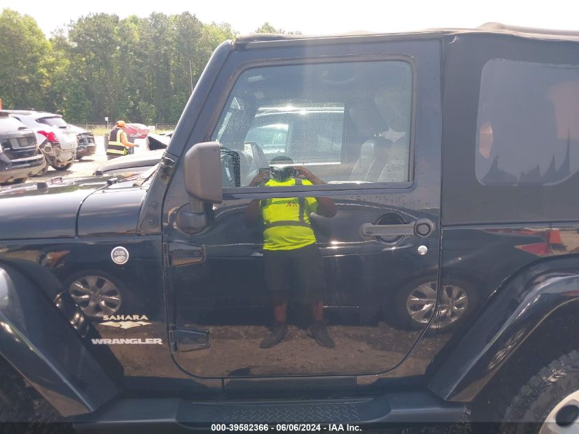 2013 Jeep Wrangler Sahara VIN: 1C4AJWBG0DL635979 Lot: 39582366