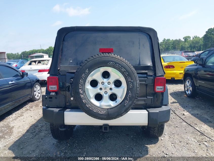 2013 Jeep Wrangler Sahara VIN: 1C4AJWBG0DL635979 Lot: 39582366