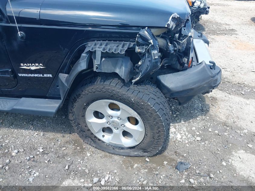 2013 Jeep Wrangler Sahara VIN: 1C4AJWBG0DL635979 Lot: 39582366