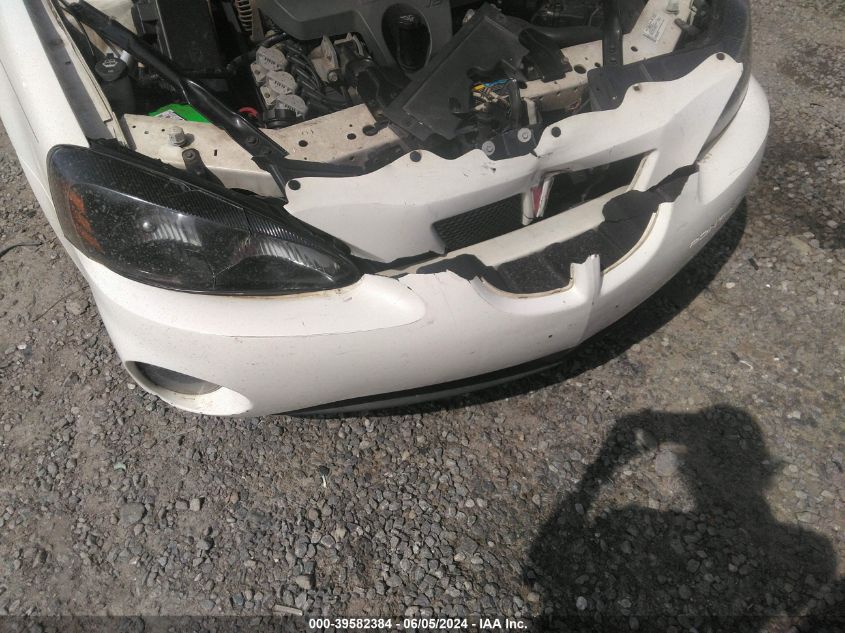 2008 Pontiac Grand Prix VIN: 2G2WP552881170396 Lot: 39582384