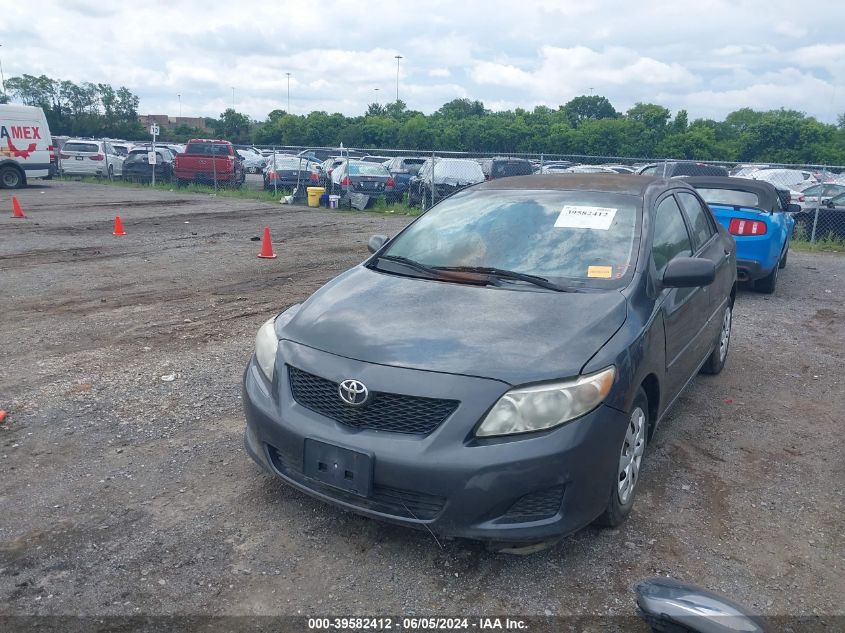 2009 Toyota Corolla VIN: 1NXBU40E29Z118648 Lot: 39582412