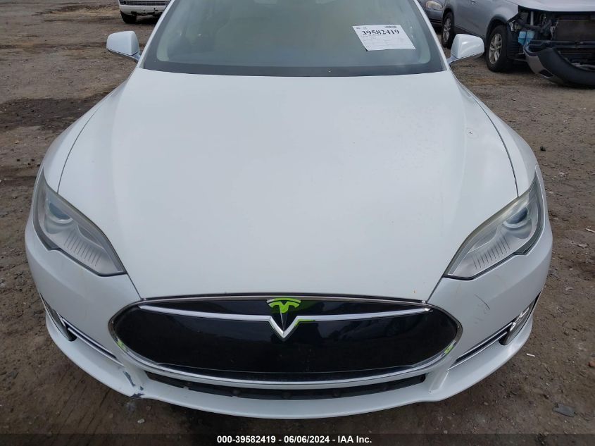 2012 Tesla Model S Performance/Signature Performance VIN: 5YJSA1DPXCFP01508 Lot: 39582419