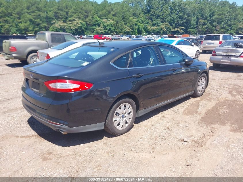 2013 FORD FUSION S - 3FA6P0G73DR265516