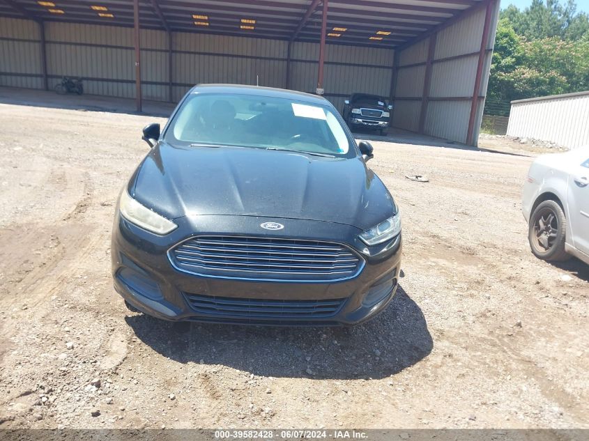 2013 Ford Fusion S VIN: 3FA6P0G73DR265516 Lot: 39582428