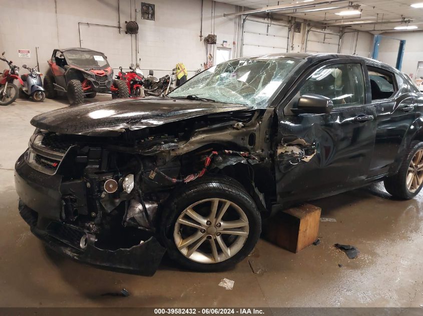 2012 Dodge Avenger Sxt Plus VIN: 1C3CDZEG4CN255080 Lot: 39582432