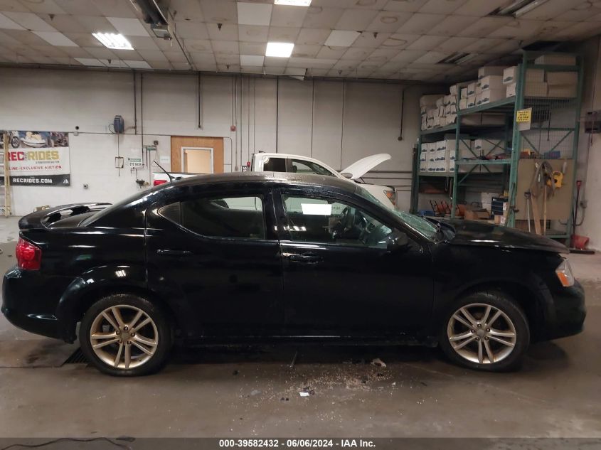 2012 Dodge Avenger Sxt Plus VIN: 1C3CDZEG4CN255080 Lot: 39582432