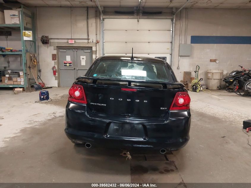 2012 Dodge Avenger Sxt Plus VIN: 1C3CDZEG4CN255080 Lot: 39582432